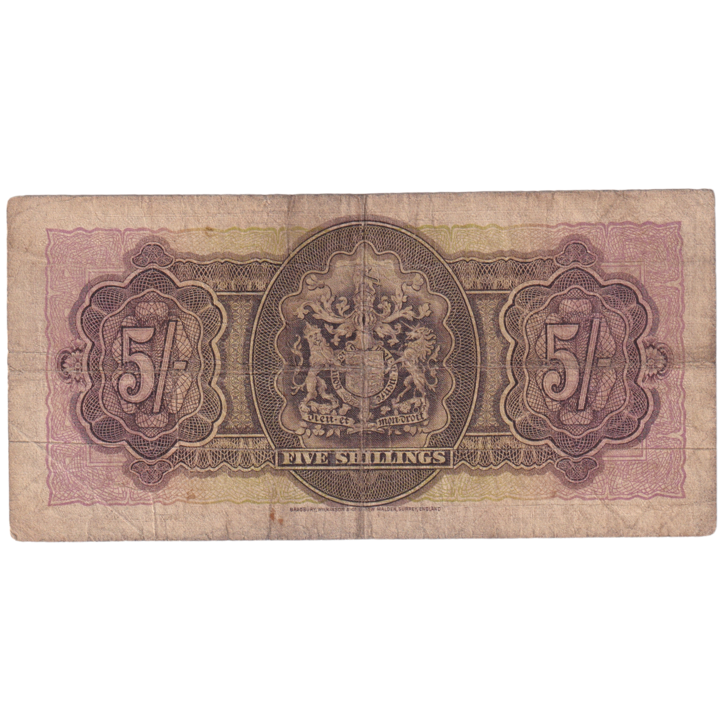 Bermuda 1937 5 Shillings 411038