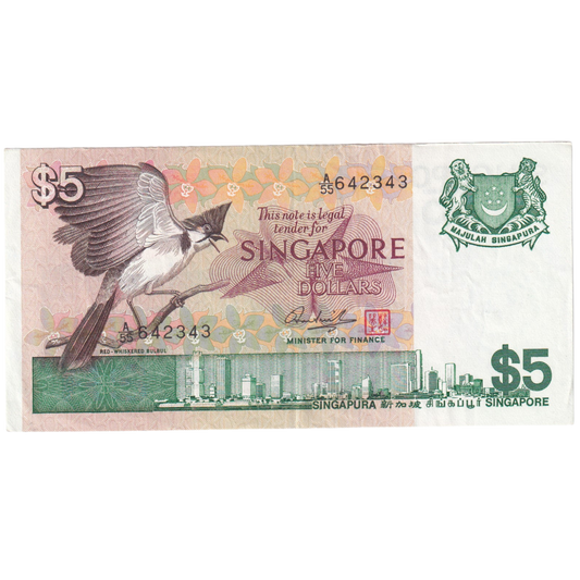 Singapore 5 Dollars 642343