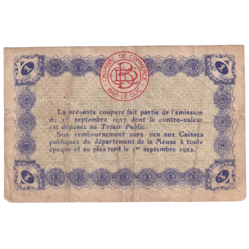 France 1922 1 Franc F 466,850 Banknote 