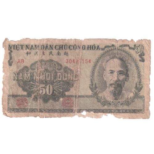 Vietnam 1951 50 Dong G AB 3042154 Banknote 