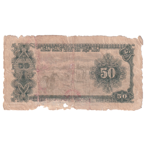 Vietnam 1951 50 Dong G AB 3042154 Banknote