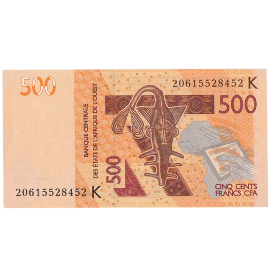 Senegal 2012 500 Francs 20615528452K