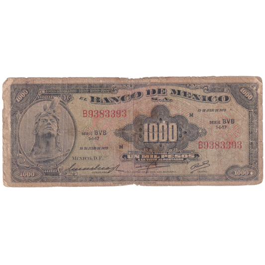 Mexico 1917 1000 Pesos B9383393
