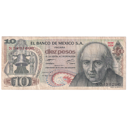 Mexico 1977 10 Pesos N 5431296