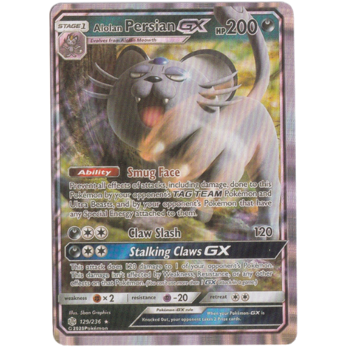 Alolan persian GX HP200