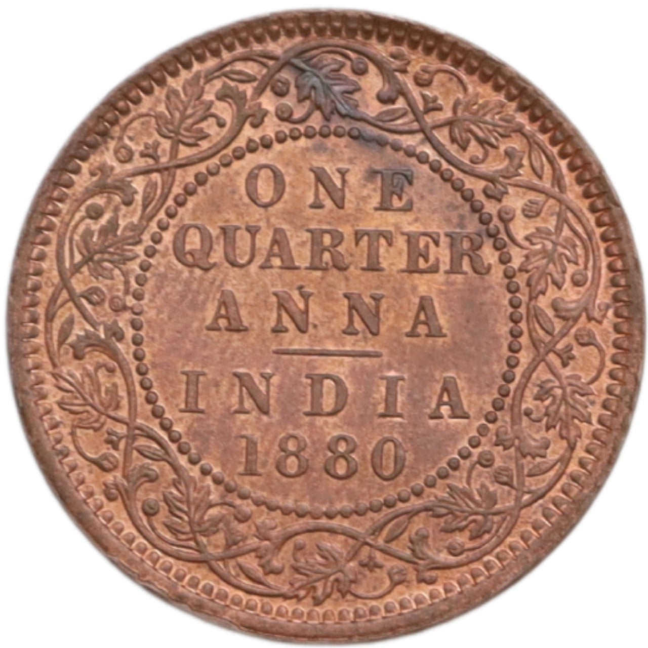 India 1880 One Quarter