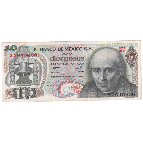 Mexico 1977 10 Pesos S 2045859