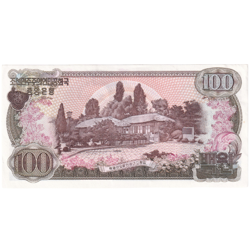 NORTH KOREA 1978 100 WON Currency Note  718679