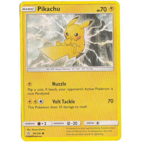 Pikachu hp 70